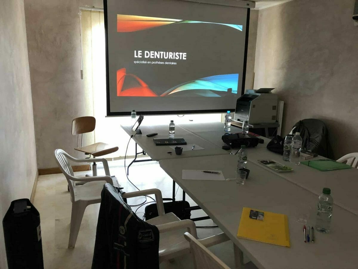 salle de cours Salle de cours des Denturistes