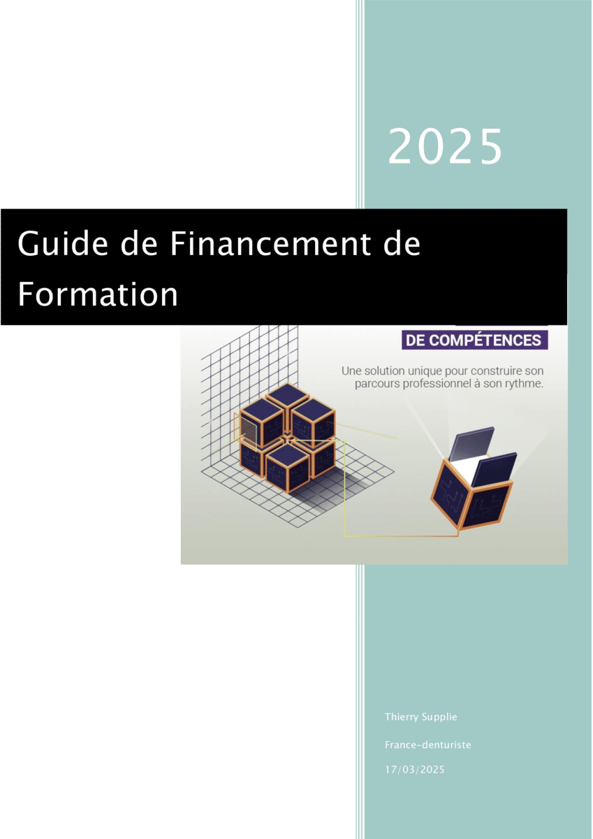 Guide de financement de la formation en denturologie